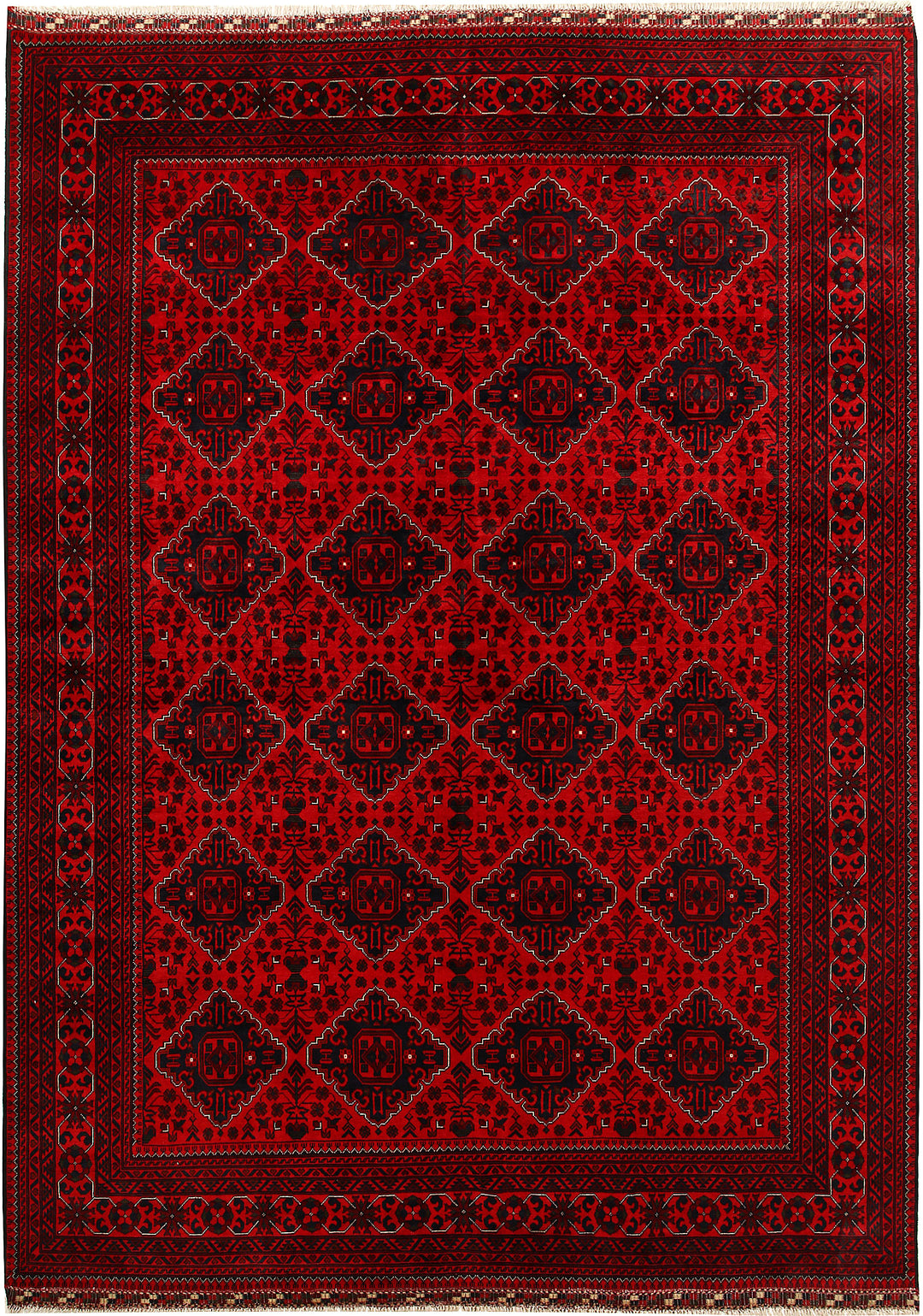 Dark Red Khal Mohammadi 8' 2 x 11' 3 - No. 67164 - ALRUG Rug Store