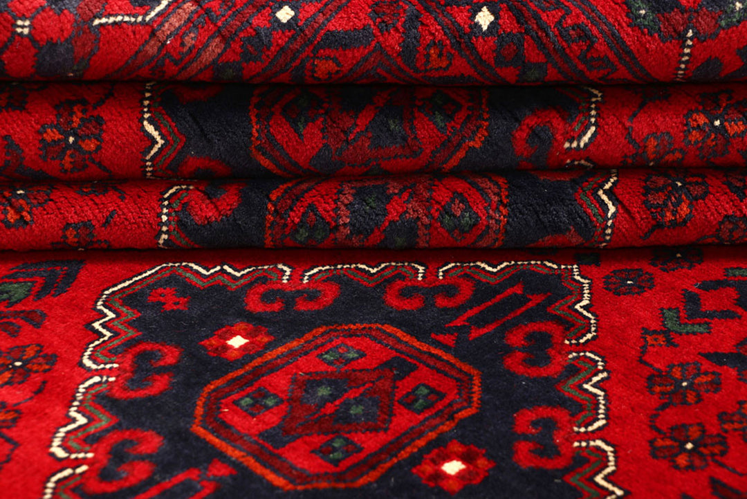 Dark Red Khal Mohammadi 8'  2" x 11'  2" - No. QA90495