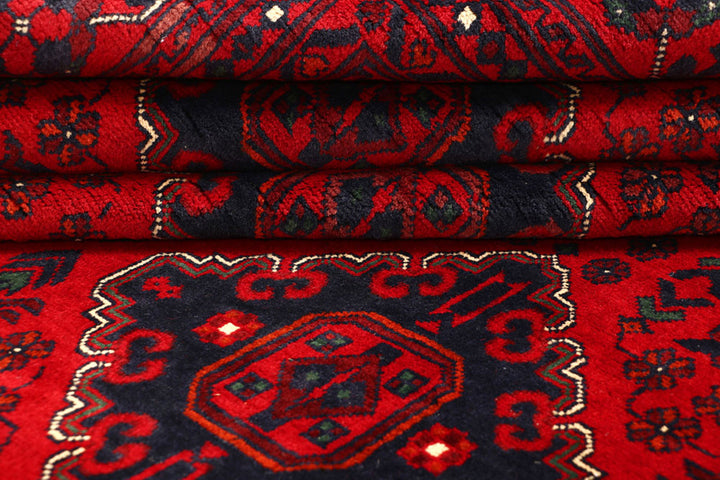 Dark Red Khal Mohammadi 8'  2" x 11'  2" - No. QA90495
