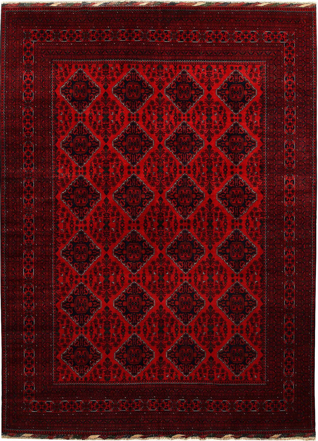 Dark Red Khal Mohammadi 8' 2 x 10' 11 - No. 67168 - ALRUG Rug Store