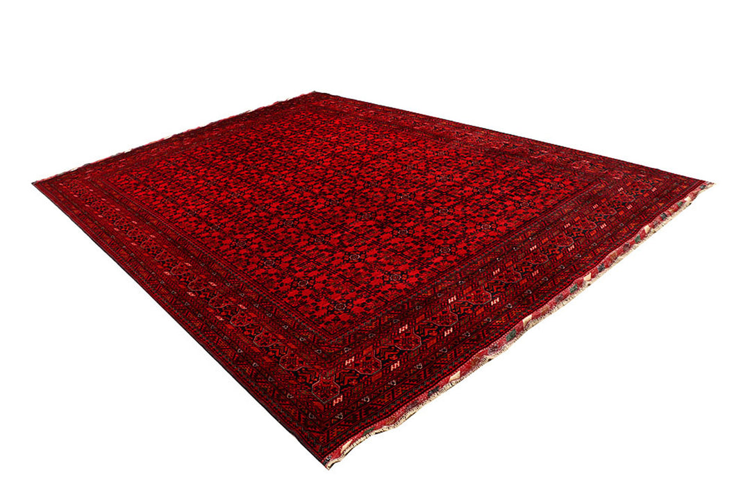 Dark Red Khal Mohammadi 8'  2" x 11'  4" - No. QA70200