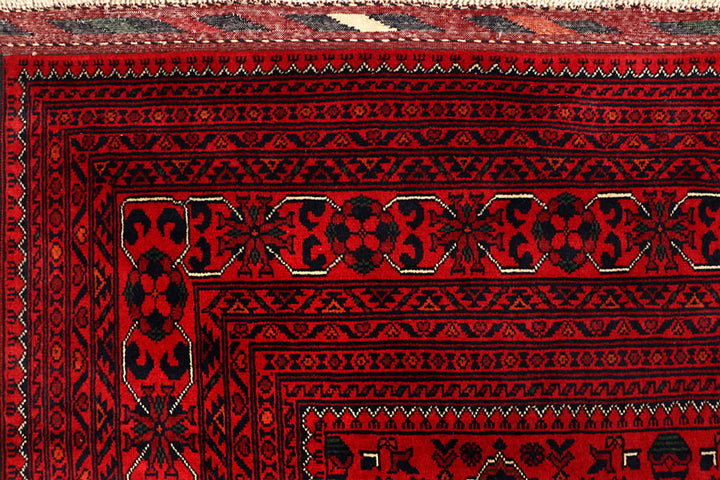 Dark Red Khal Mohammadi 7'  11" x 11'  5" - No. QA56982