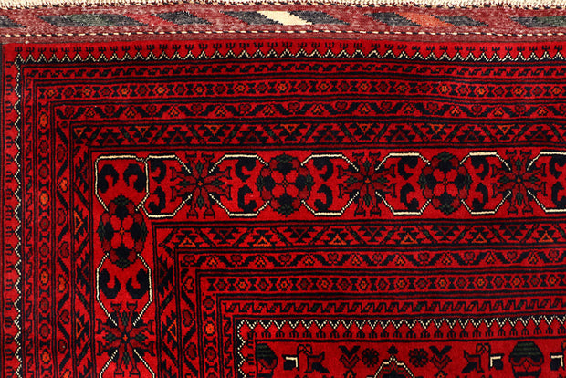 Dark Red Khal Mohammadi 7'  11" x 11'  5" - No. QA56982