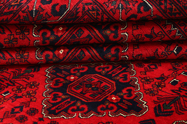 Dark Red Khal Mohammadi 7'  11" x 11'  5" - No. QA56982