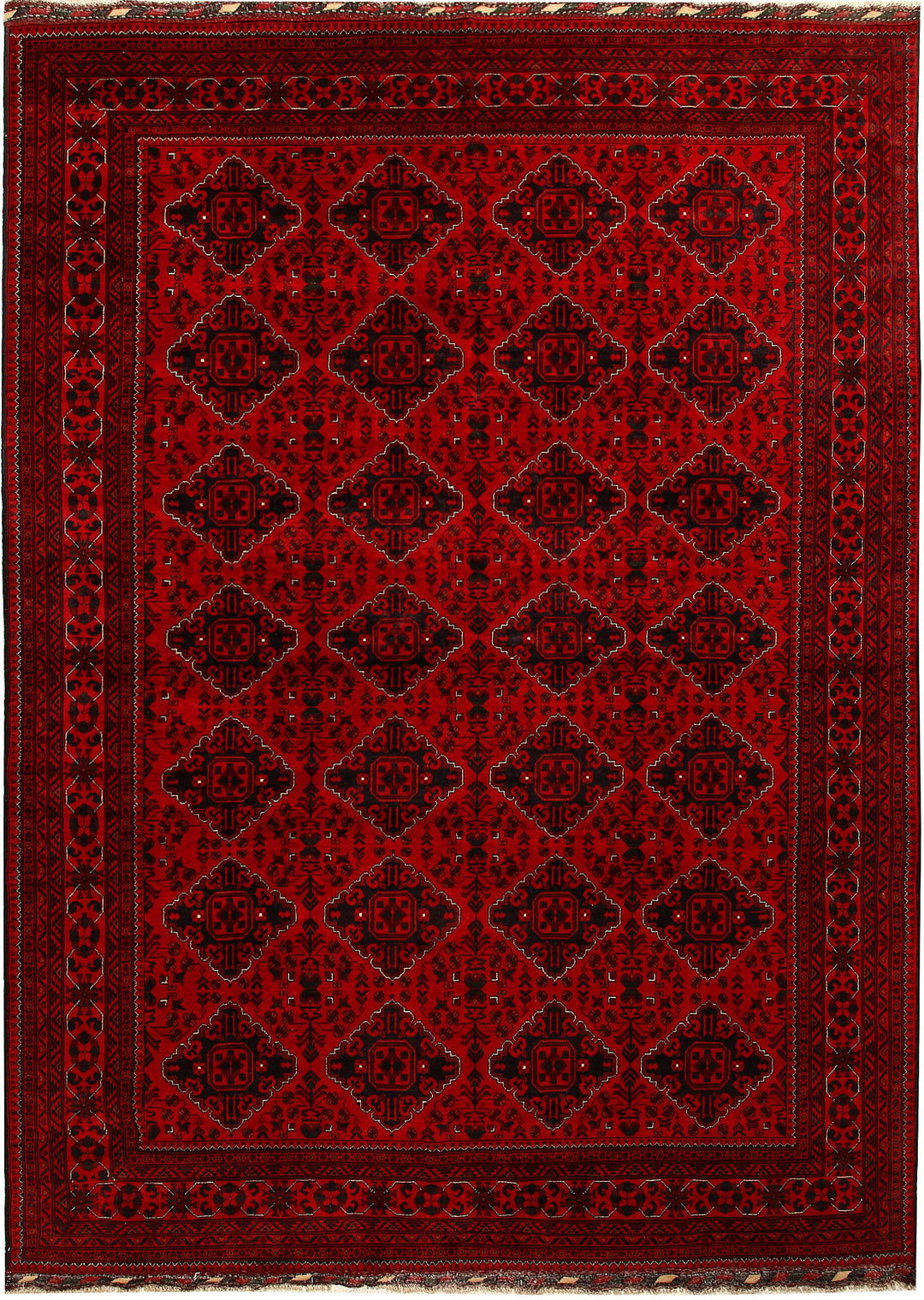 Dark Red Khal Mohammadi 8' 1 x 11' 1 - No. 67173 - ALRUG Rug Store