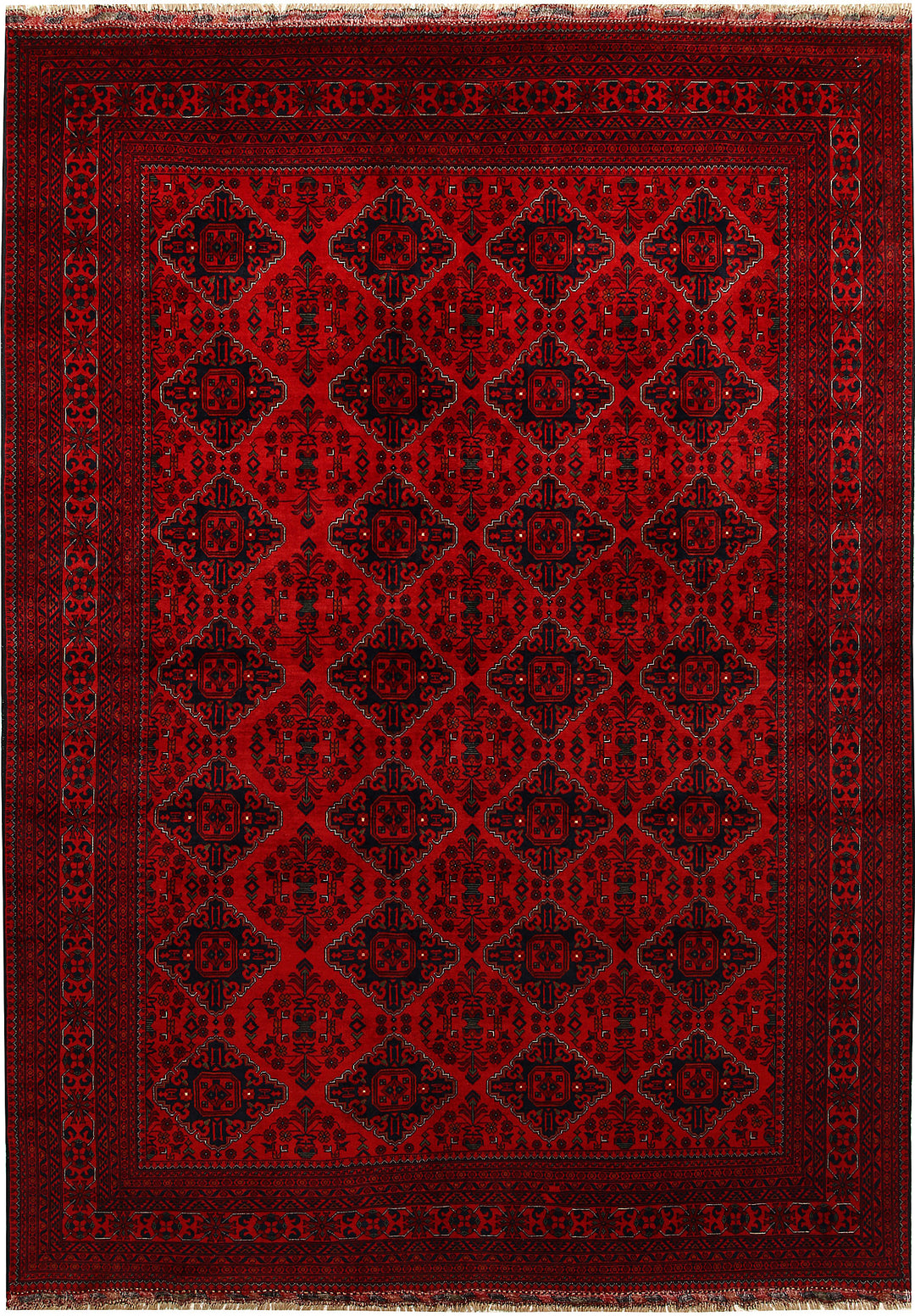 Dark Red Khal Mohammadi 8' 1 x 11' 4 - No. 67174 - ALRUG Rug Store