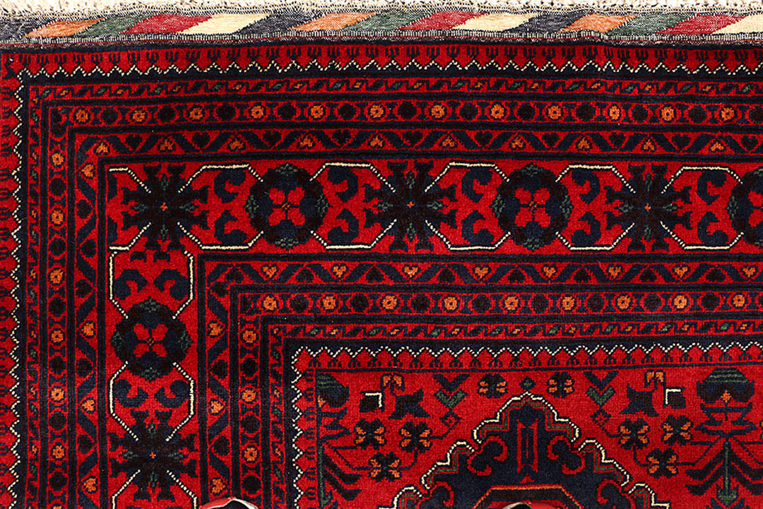 Dark Red Khal Mohammadi 8'  1" x 11'  1" - No. QA15703