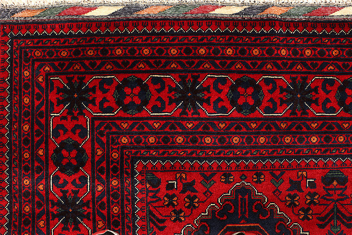 Dark Red Khal Mohammadi 8'  1" x 11'  1" - No. QA15703
