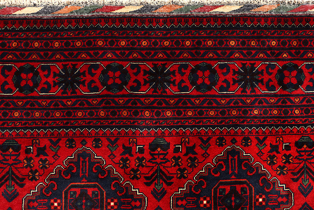 Dark Red Khal Mohammadi 8'  1" x 11'  1" - No. QA15703