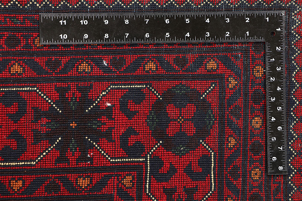 Dark Red Khal Mohammadi 8' 1 x 11' 1 - No. 67175 - ALRUG Rug Store