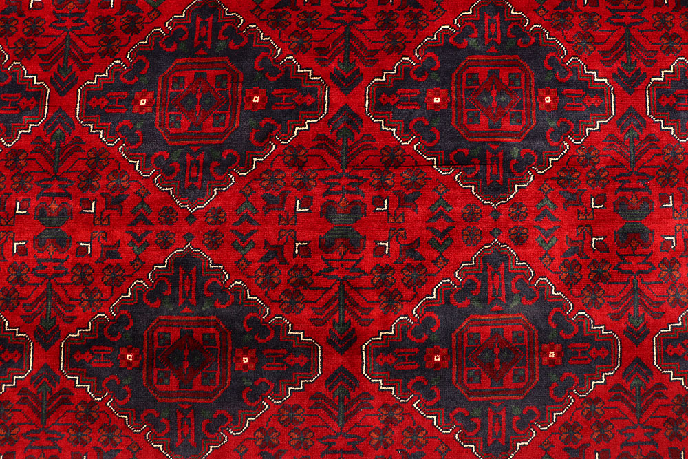 Dark Red Khal Mohammadi 8' 1 x 10' 11 - No. 67177 - ALRUG Rug Store