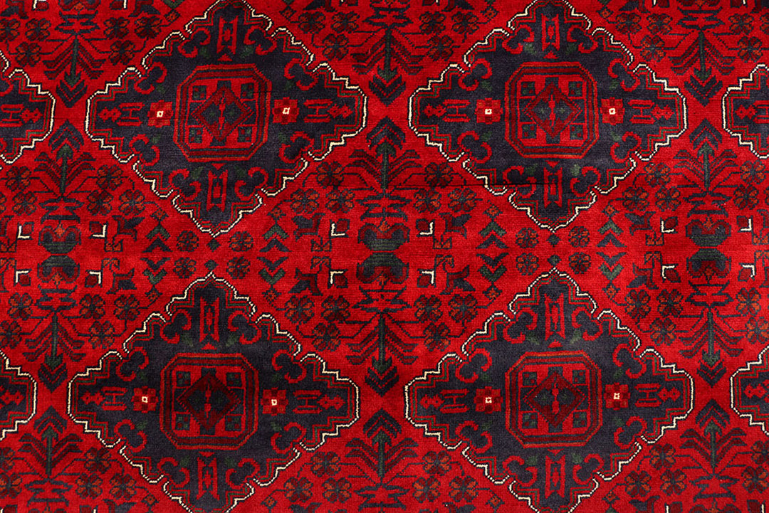 Dark Red Khal Mohammadi 8'  1" x 10'  11" - No. QA69614