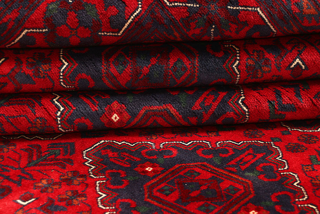 Dark Red Khal Mohammadi 8'  1" x 10'  11" - No. QA69614