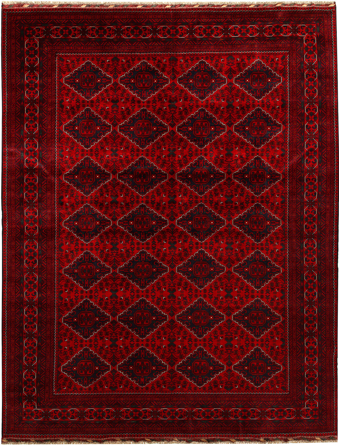 Dark Red Khal Mohammadi 8' 1 x 10' 11 - No. 67177 - ALRUG Rug Store