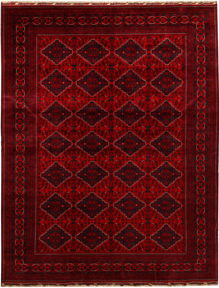 Dark Red Khal Mohammadi 8'  1" x 10'  11" - No. QA69614