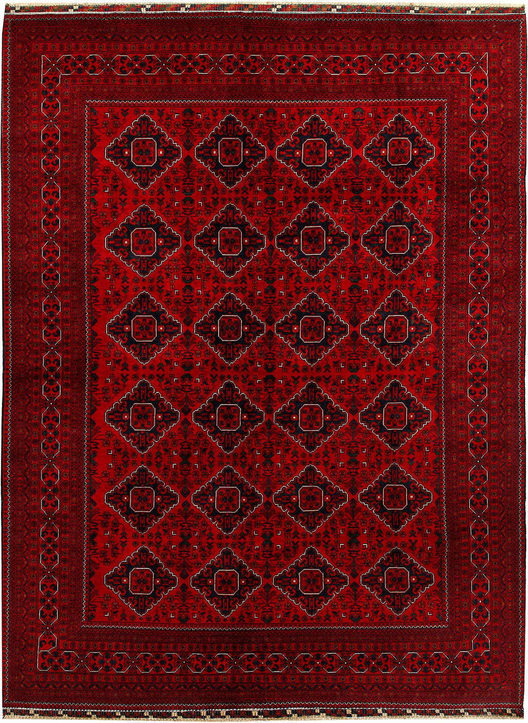 Dark Red Khal Mohammadi 8' 1 x 10' 11 - No. 67178 - ALRUG Rug Store
