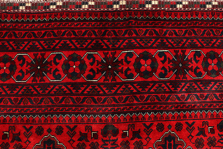 Dark Red Khal Mohammadi 8'  2" x 10'  11" - No. QA12863