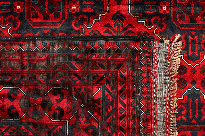 Dark Red Khal Mohammadi 8'  2" x 10'  11" - No. QA12863