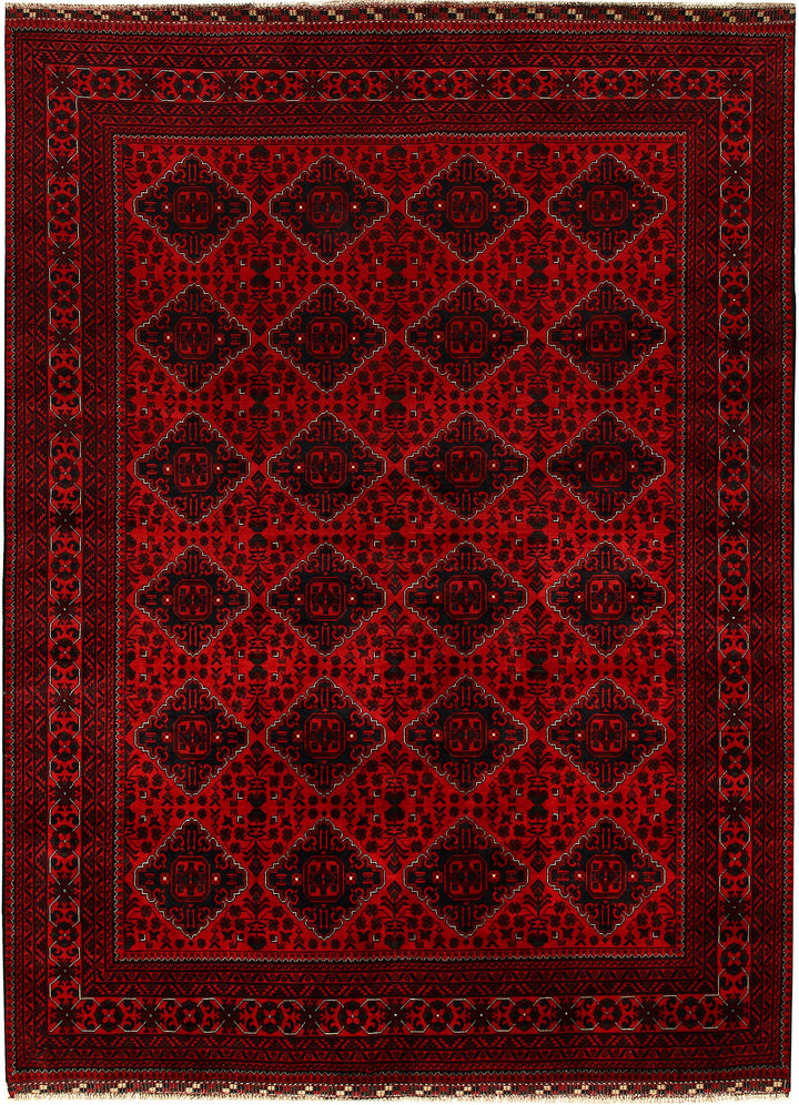 Dark Red Khal Mohammadi 8'  2" x 10'  11" - No. QA12863