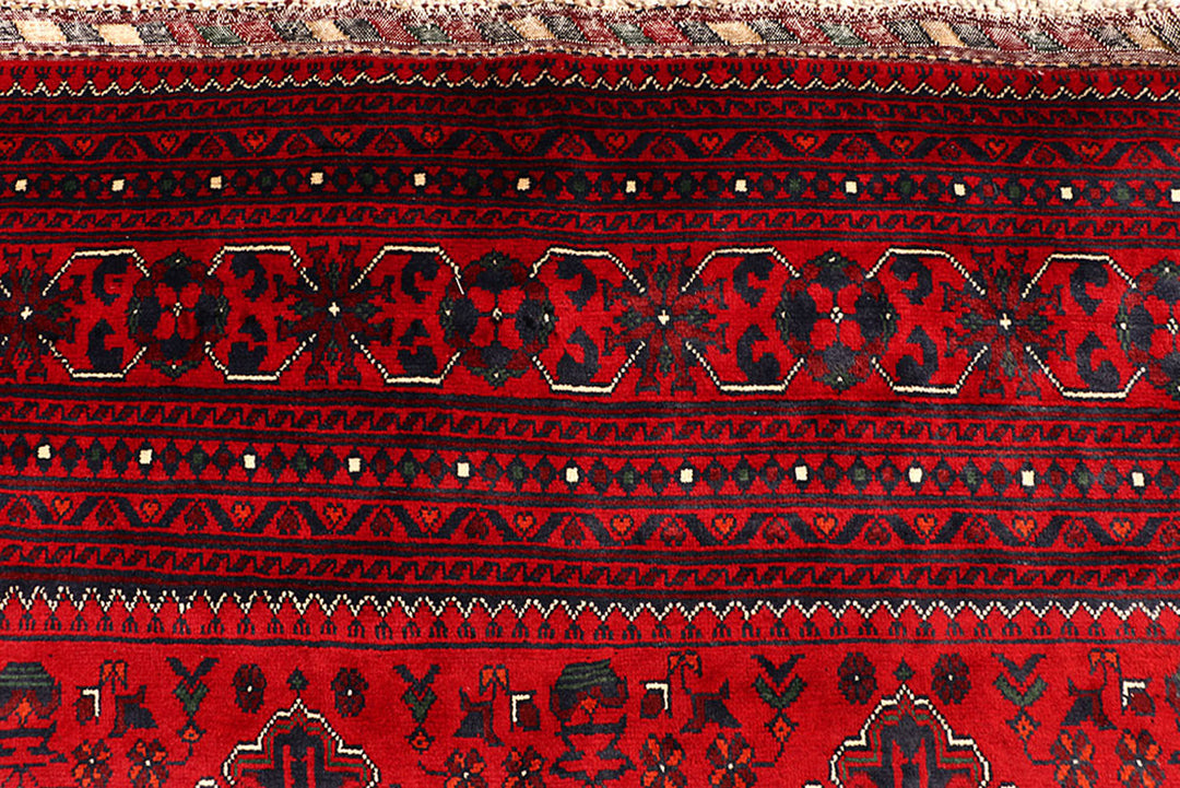 Dark Red Khal Mohammadi 8'  2" x 11'  5" - No. QA27468