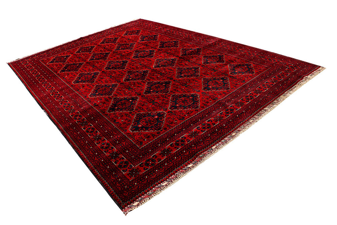 Dark Red Khal Mohammadi 8'  2" x 11'  5" - No. QA27468