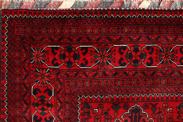 Dark Red Khal Mohammadi 8'  1" x 11'  8" - No. QA62410