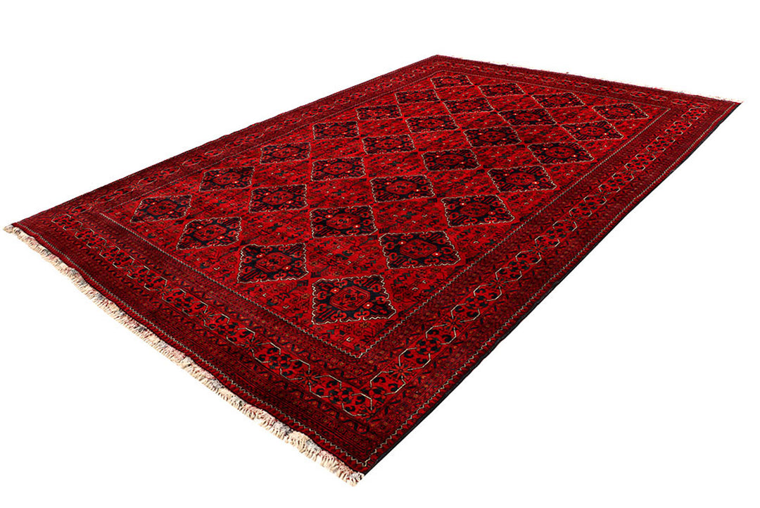 Dark Red Khal Mohammadi 8'  1" x 11'  8" - No. QA62410
