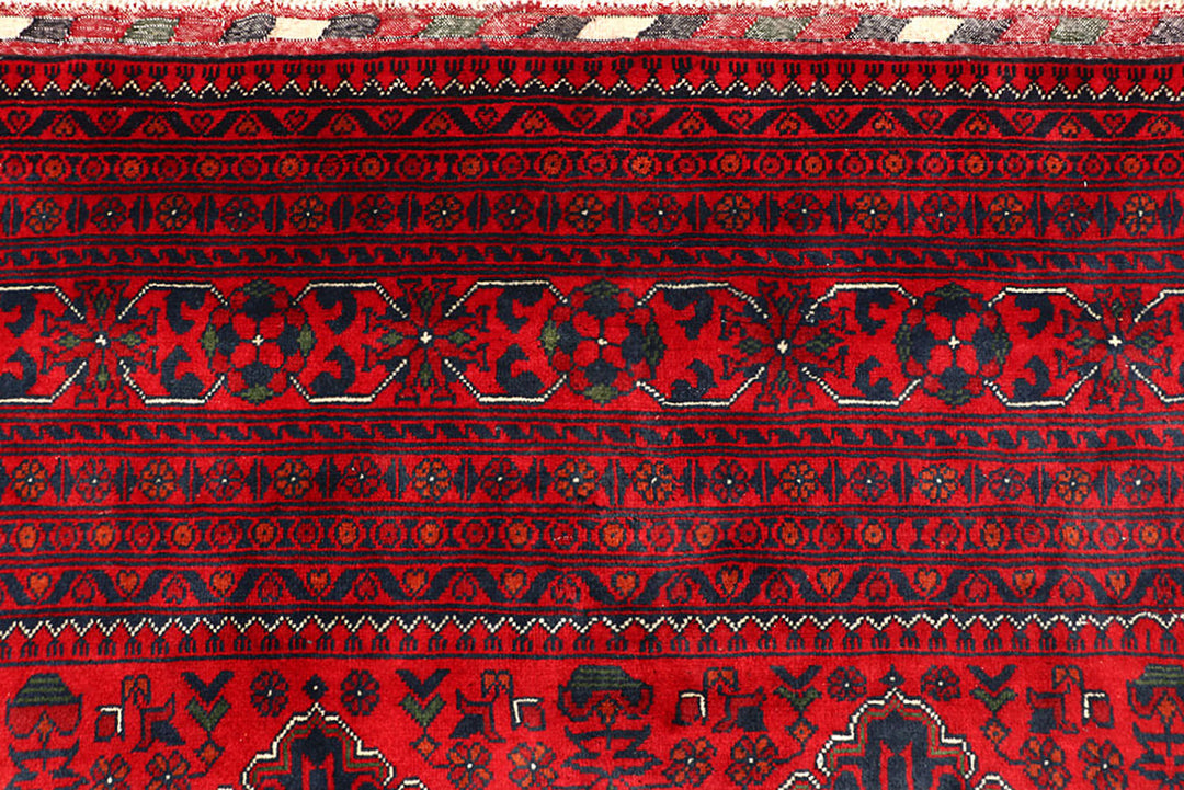 Dark Red Khal Mohammadi 8'  2" x 10'  11" - No. QA99996