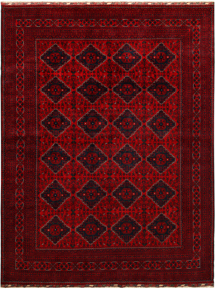 Dark Red Khal Mohammadi 8'  2" x 10'  11" - No. QA99996