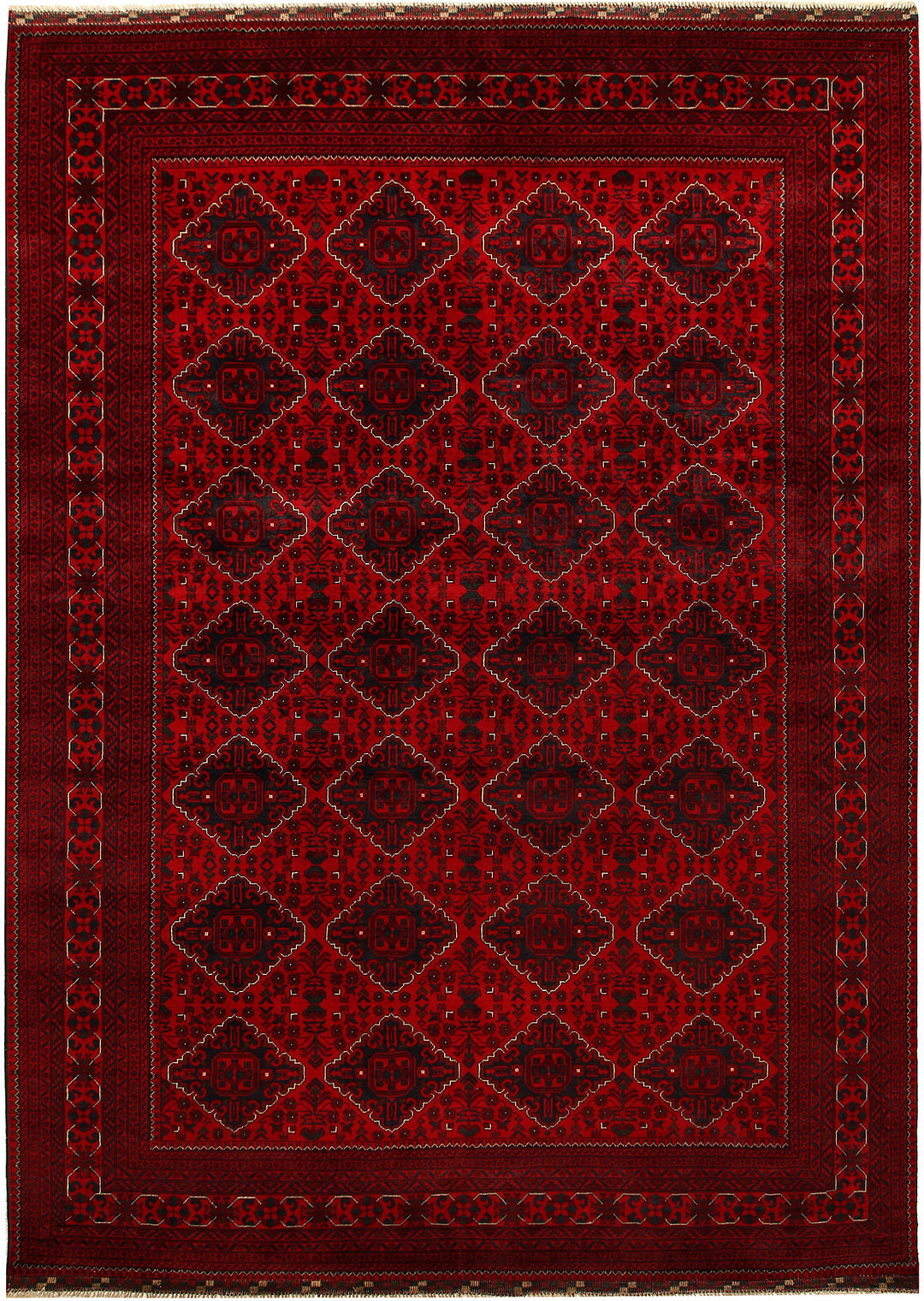 Dark Red Khal Mohammadi 8' x 11' 2 - No. 67189 - ALRUG Rug Store