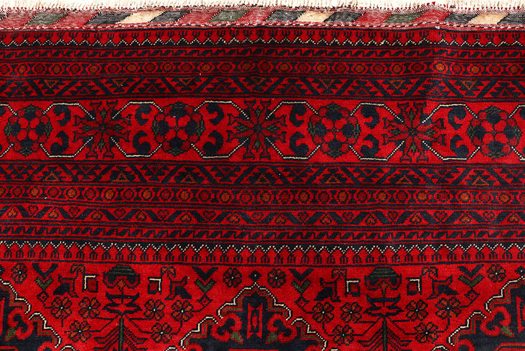 Dark Red Khal Mohammadi 9'  9" x 12'  8" - No. QA59904