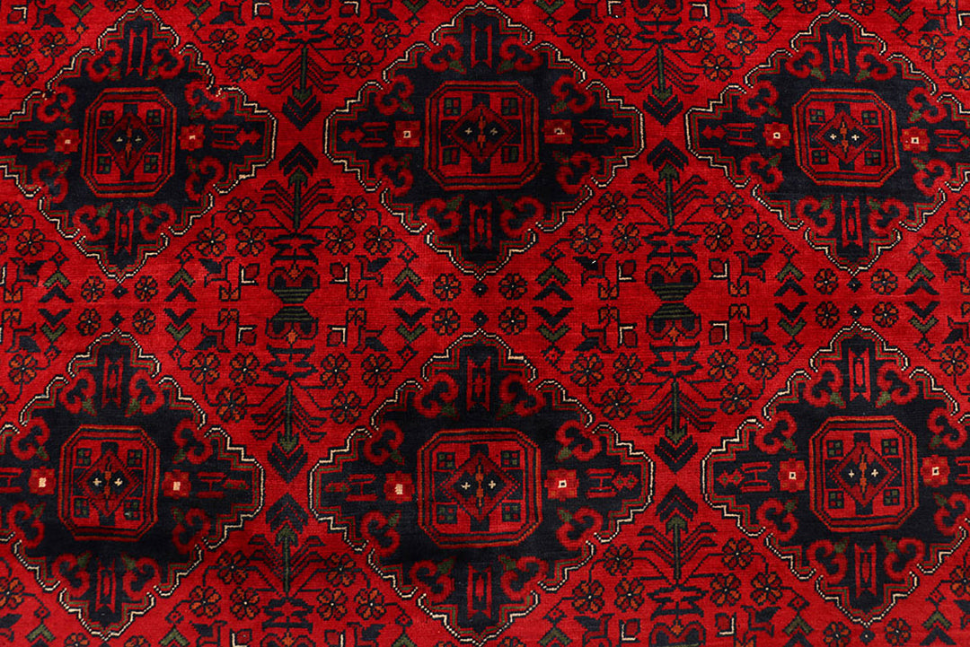 Dark Red Khal Mohammadi 9'  9" x 12'  8" - No. QA59904