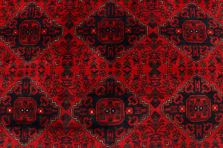 Dark Red Khal Mohammadi 9'  9" x 12'  8" - No. QA59904