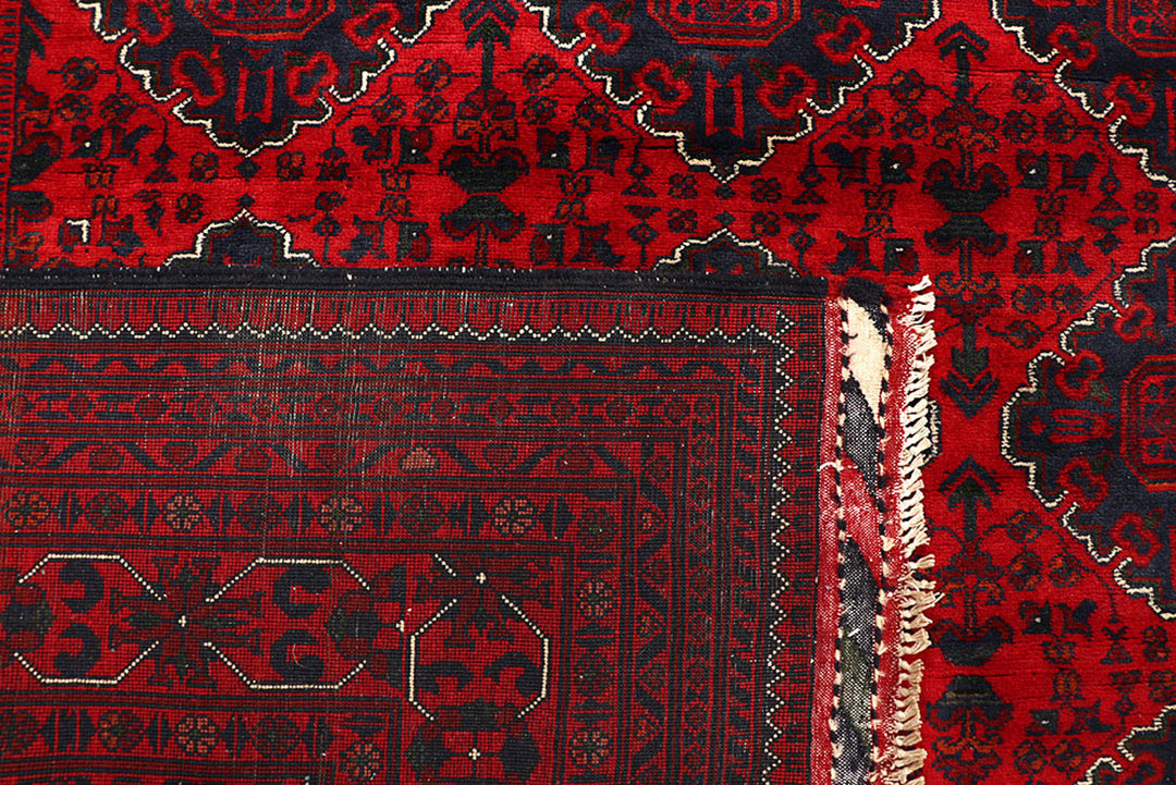 Dark Red Khal Mohammadi 9'  9" x 12'  5" - No. QA63515