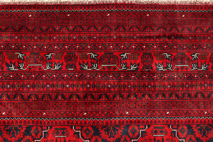 Dark Red Khal Mohammadi 9' 9 x 12' 6 - No. 67194 - ALRUG Rug Store