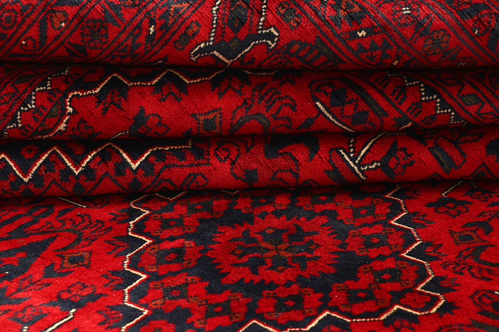 Dark Red Khal Mohammadi 9' 9 x 12' 6 - No. 67194 - ALRUG Rug Store