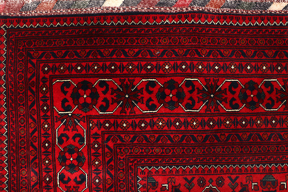 Dark Red Khal Mohammadi 9' 8 x 18' 8 - No. 67195 - ALRUG Rug Store