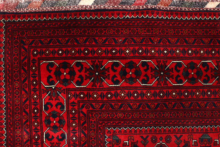 Dark Red Khal Mohammadi 9' 8 x 18' 8 - No. 67195 - ALRUG Rug Store