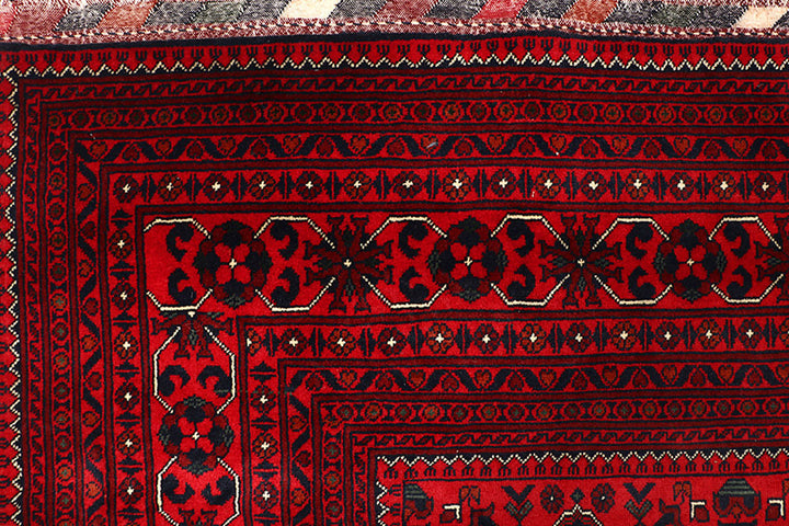 Dark Red Khal Mohammadi 9'  8" x 18'  8" - No. QA97855