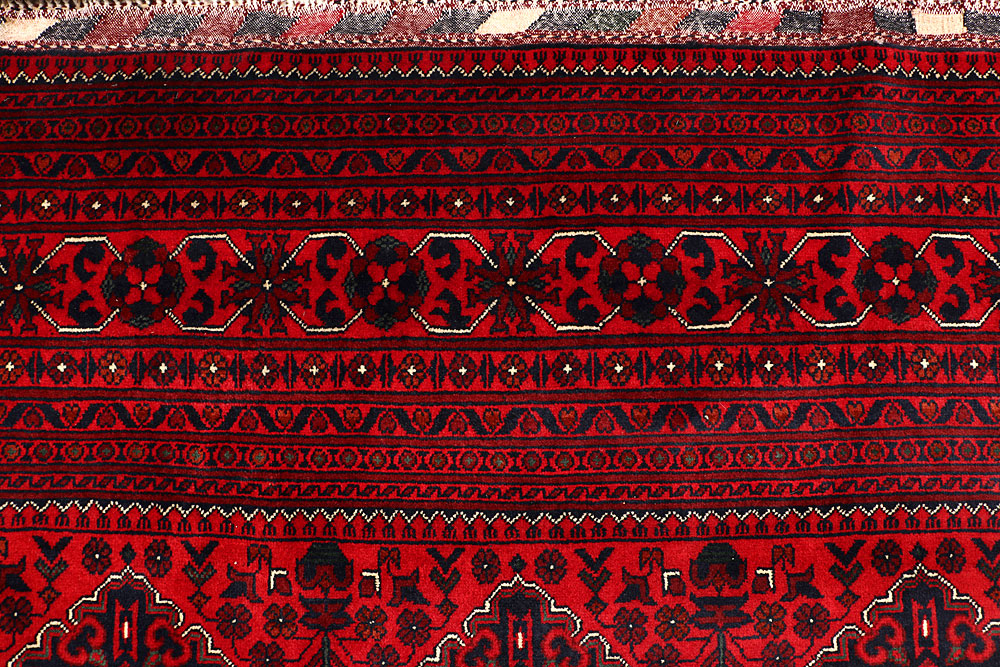 Dark Red Khal Mohammadi 9' 8 x 18' 8 - No. 67195 - ALRUG Rug Store