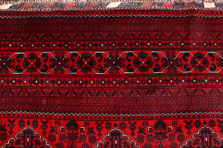 Dark Red Khal Mohammadi 9' 8 x 18' 8 - No. 67195 - ALRUG Rug Store