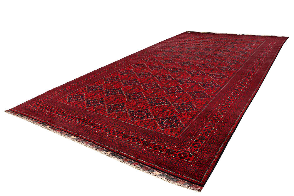 Dark Red Khal Mohammadi 9' 8 x 18' 8 - No. 67195 - ALRUG Rug Store