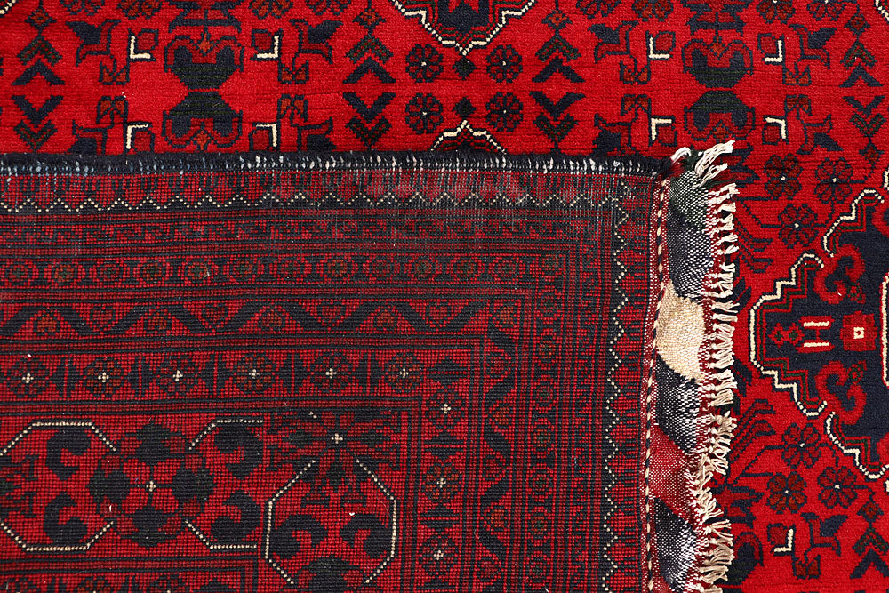Dark Red Khal Mohammadi 9' 8 x 18' 8 - No. 67195 - ALRUG Rug Store