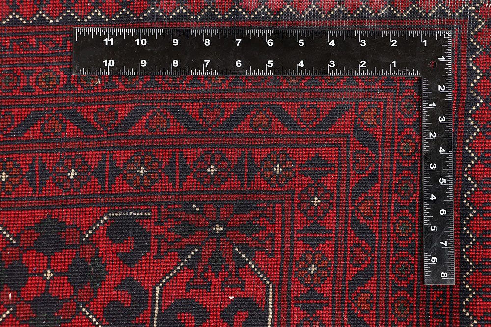 Dark Red Khal Mohammadi 9' 8 x 18' 8 - No. 67195 - ALRUG Rug Store