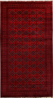 Dark Red Khal Mohammadi 9'  8" x 18'  8" - No. QA97855