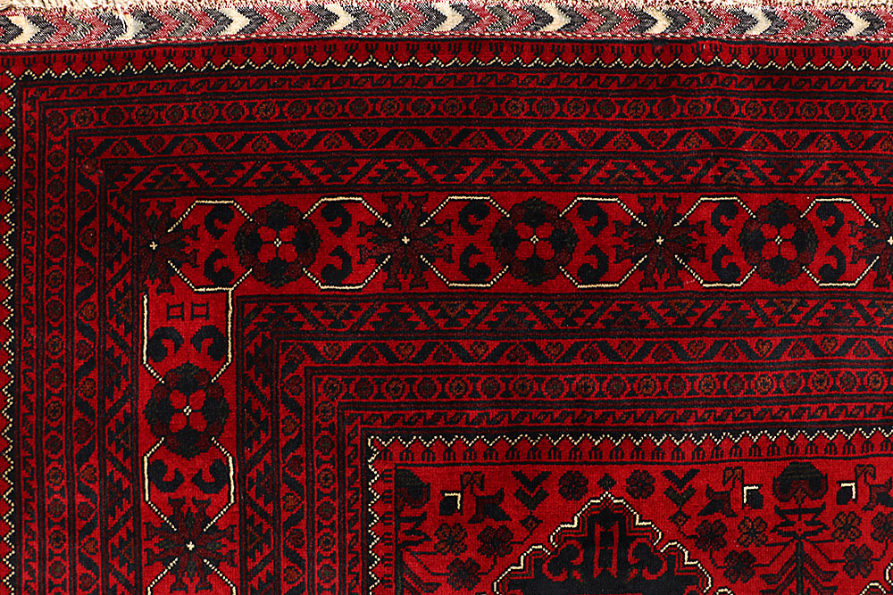 Dark Red Khal Mohammadi 9' 9 x 13' - No. 67197 - ALRUG Rug Store