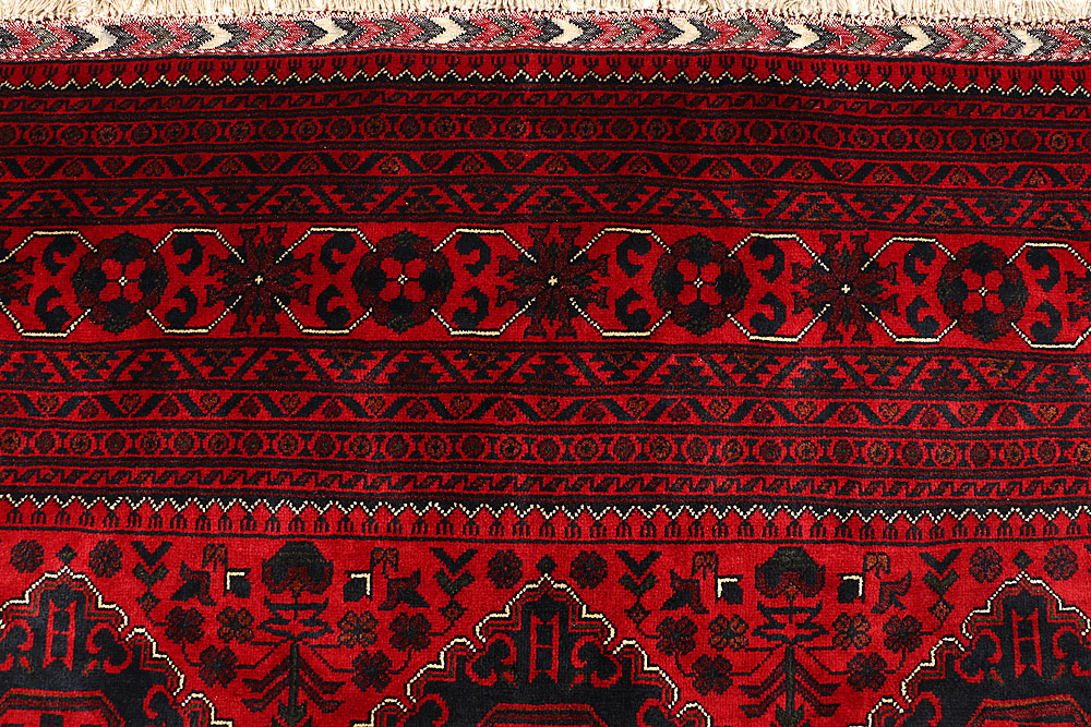Dark Red Khal Mohammadi 9' 9 x 13' - No. 67197 - ALRUG Rug Store
