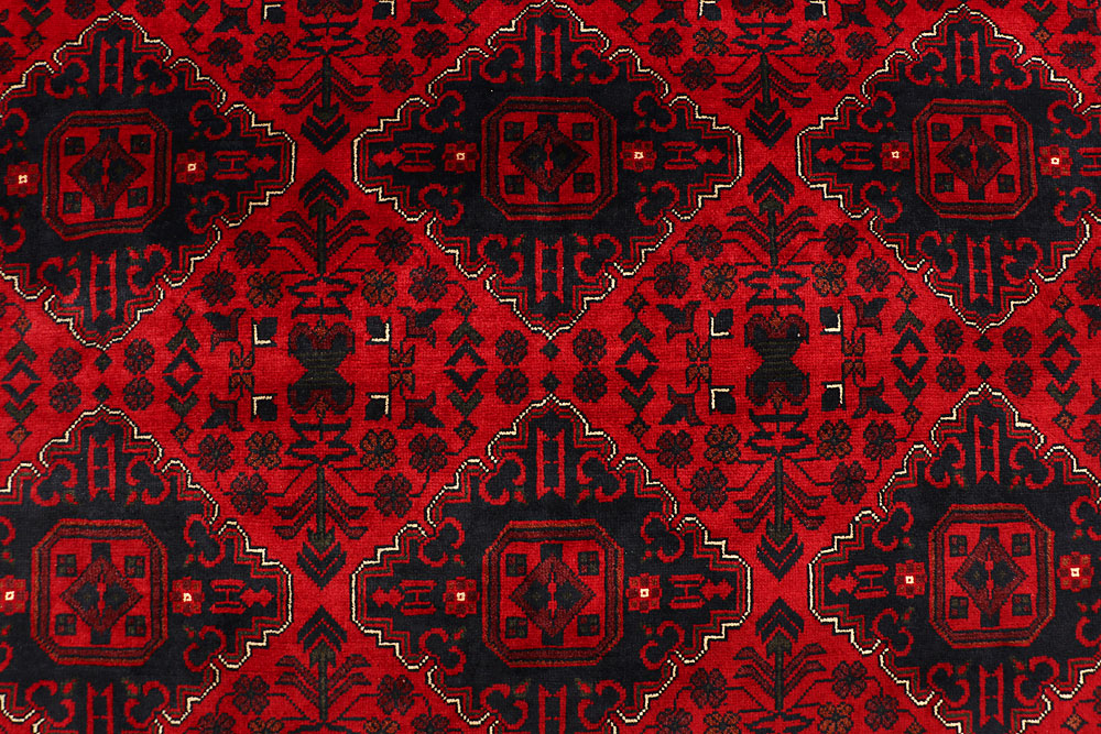 Dark Red Khal Mohammadi 9' 9 x 13' - No. 67197 - ALRUG Rug Store