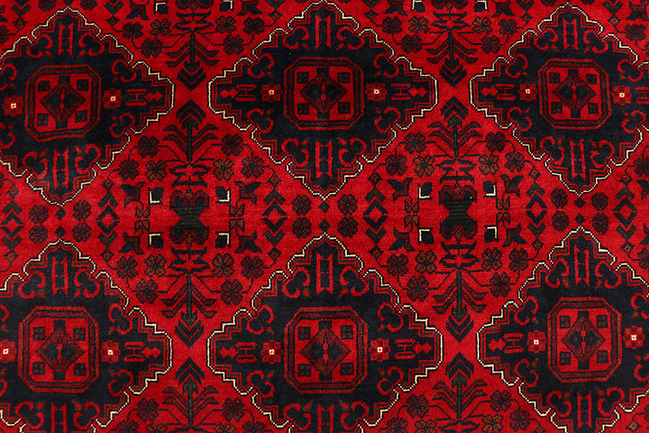 Dark Red Khal Mohammadi 9' 9 x 13' - No. 67197 - ALRUG Rug Store