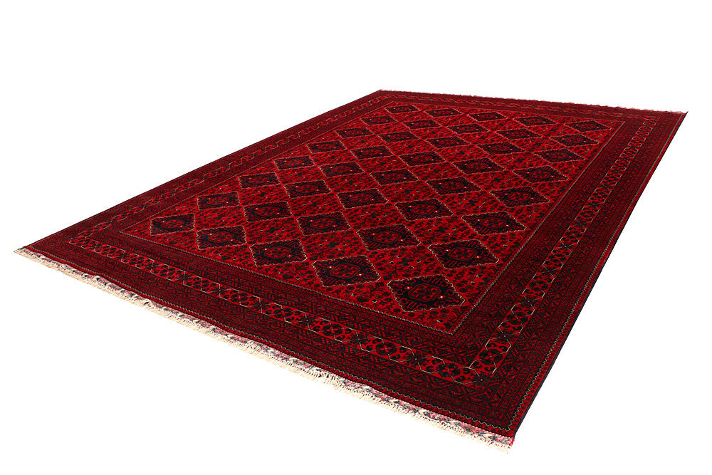 Dark Red Khal Mohammadi 9' 9 x 13' - No. 67197 - ALRUG Rug Store